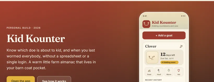 Kid Kounter app preview
